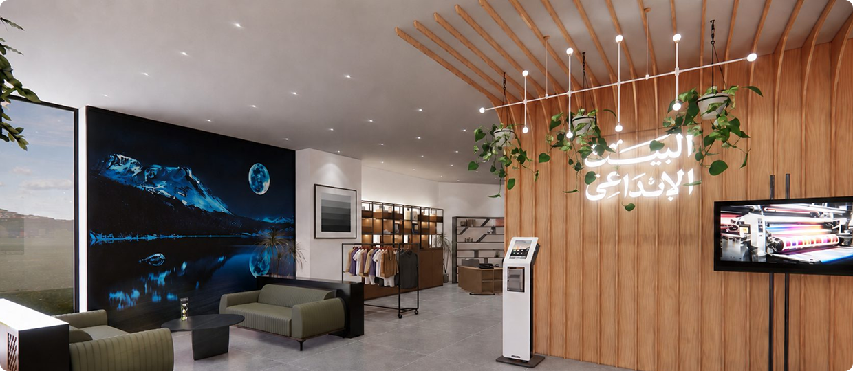 The Creative House interior
