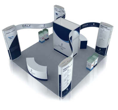 DALY booth view