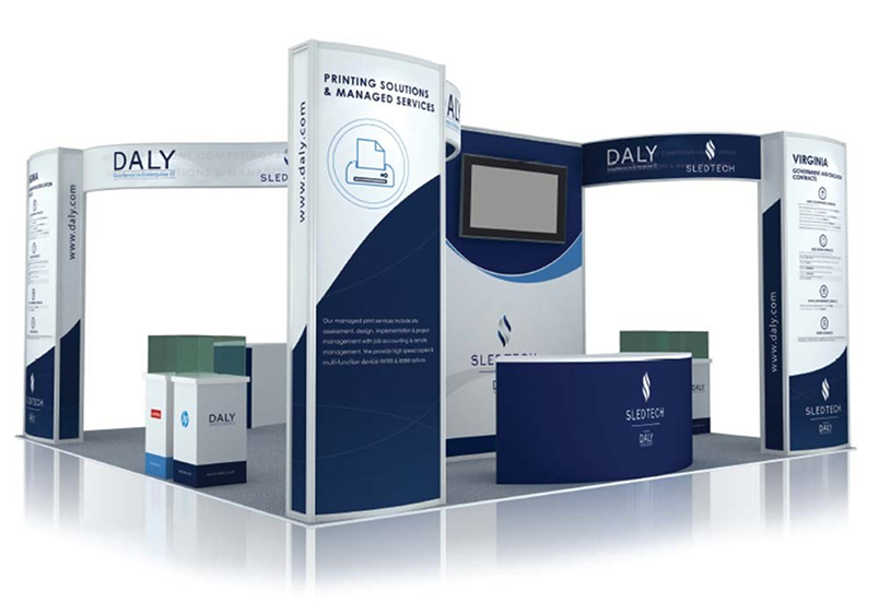 DALY exhibition identity